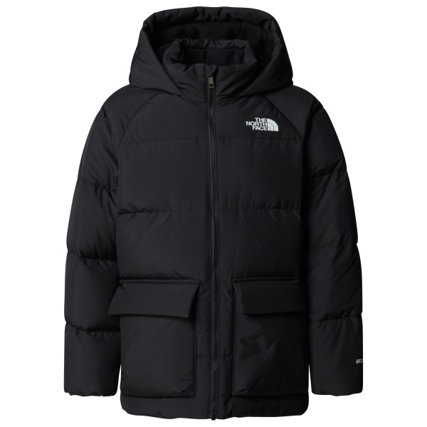 The North Face - Teen's North Down Fleece Lined Short Parka - Parka Gr M schwarz