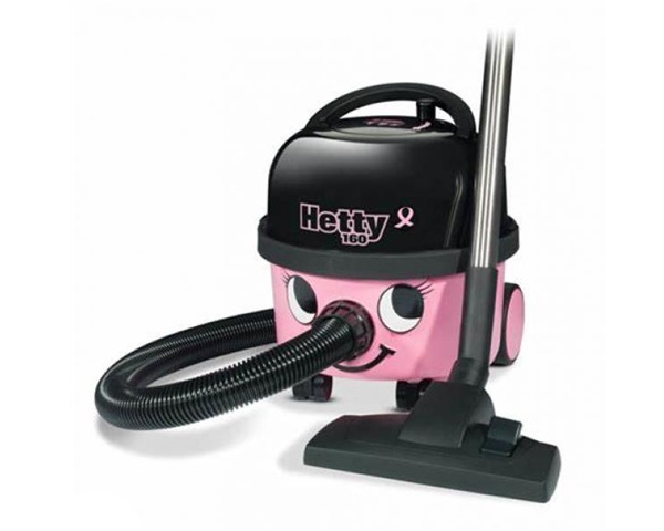 Numatic "Hetty" Pink #160 Canister Vacuum