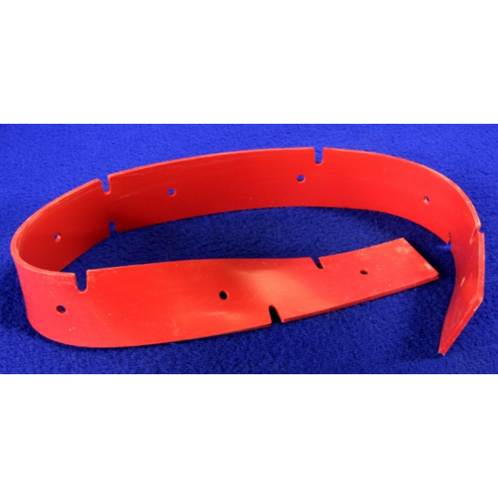 Factory Cat 35 inch Front Squeegee Blade, Red #25755L