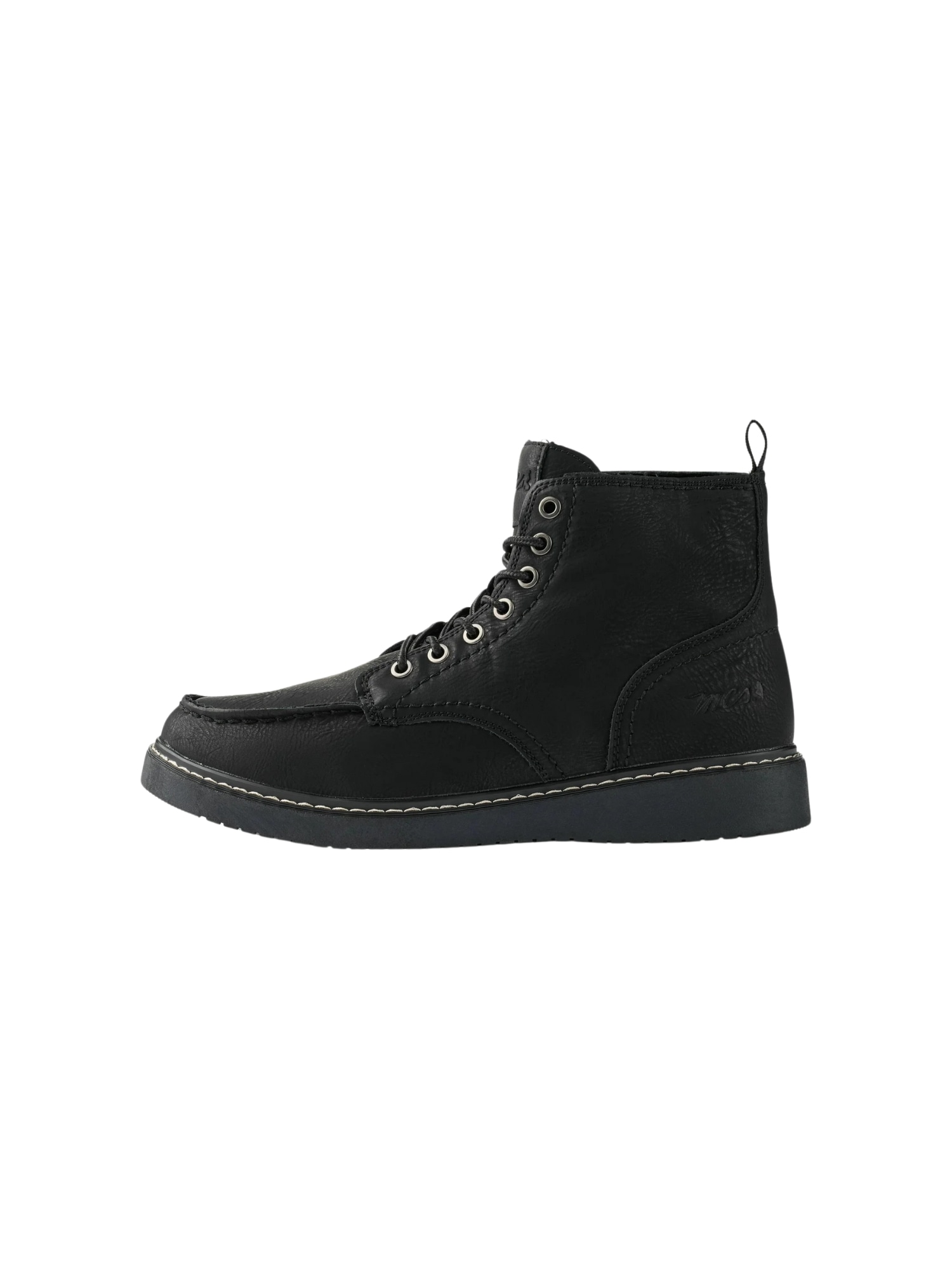Stiefel MCS "MCS boots M9A", Herren, Gr. 44, Normalschaft, schwarz, Obermaterial: 100% Polyurethan, Schuhe