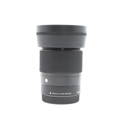 Used Sigma 30mm f/1.4 DN - Canon Ef-M Fit