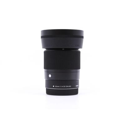Used Sigma 30mm f/1.4 DN - Canon Ef-M Fit