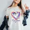 T-shirt Rujinu, t-shirt KPDH, t-shirt Jinu Demon Hunter, t-shirt de chasseur de démons kpop, t-shirt Huntrix, Mira, Rumi, chemise Joy, fan Huntrix