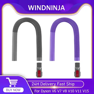 Dryer Vent Cleaner Kit For Dyson V7 V8 V11 V15 Vacuum For Dyson V10 Accessory Hose Attachment Lint Remover Flexible Crevice Tool