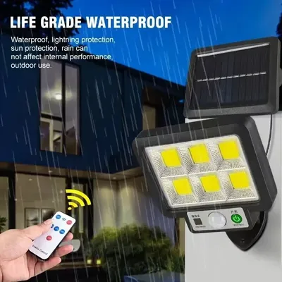 Solar Split Wall Lamp 3 Mode Waterproof Motion Sensor Lamps Garden Street Lighting Solar Lamp For Garage Security Wall Light