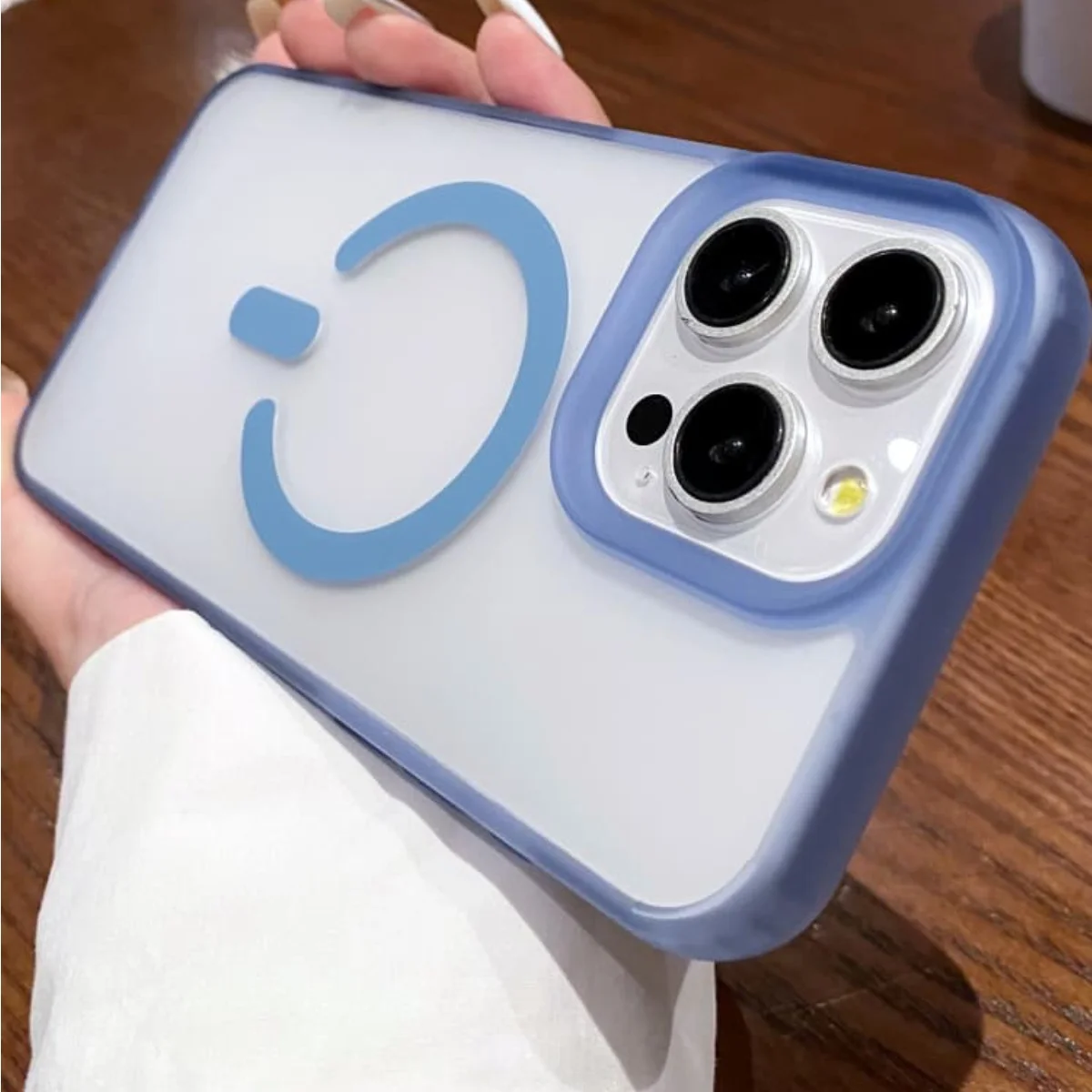 Matt klar für Magsafe magnetische Hülle für iPhone 17 Air 16 15 14 Plus 13 12 Pro Max 11 kabelloses Laden stoßfeste Stoßstangenabdeckung Image