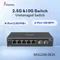 XikeStor 5* 2,5G + 2*10G SFP+ Unmanaged Switch | Hochgeschwindigkeits-Netzwerk-Switch für NAS, Server, SMB, Home Office | Plug & Play