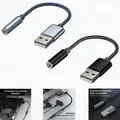 Adattatore audio da USB a jack da 3,5 mm Da USB-A a TRRS da 3,5 mm Adattatore jack da USB a audio Scheda audio stereo esterna per PC portatile