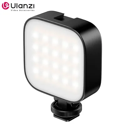 Ulanzi U60 RGB Portable Video Light Camera Fill Light 2500-9000K 2500mAh Mini Video Light for Smartphone Camera Ambience Light