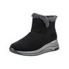 Snowboots TOM TAILOR "Tom Tailor Stiefel Lederimitat/Textil", Damen, Gr. 40, schwarz, Lederimitat, Textil, casual, Schuhe
