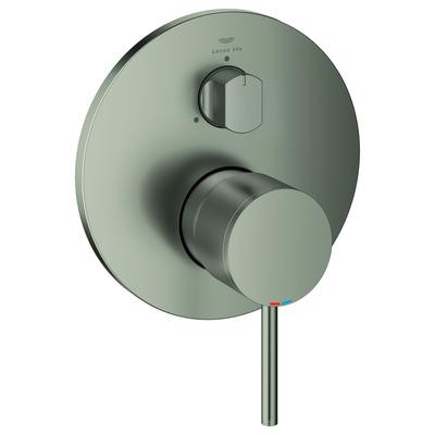GROHE Einhandbatterie Atrio 24356 für 35604 3-Wege Umstellung satin steel, 24356MS0 24356MS0 Image