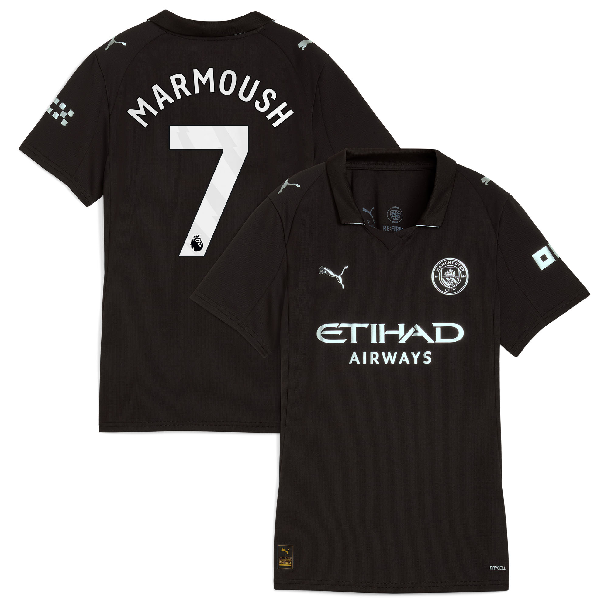 Manchester City PUMA Auswärtstrikot 2025-26 - Damen mit Aufdruck Marmoush 7 Image
