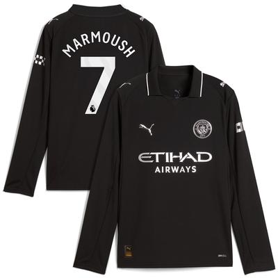 Manchester City PUMA Auswärtstrikot 2025-26 - Langarm - Kinder mit Aufdruck Marmoush 7 Image