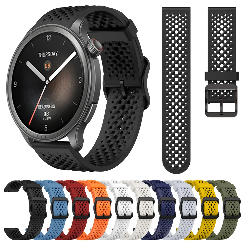 22mm Armband für huami amazfit Balance gtr 4 2 2e gtr3 pro/gtr 47mm Uhren armband Sport armband für amazfit bip 5 stratos Armband Image