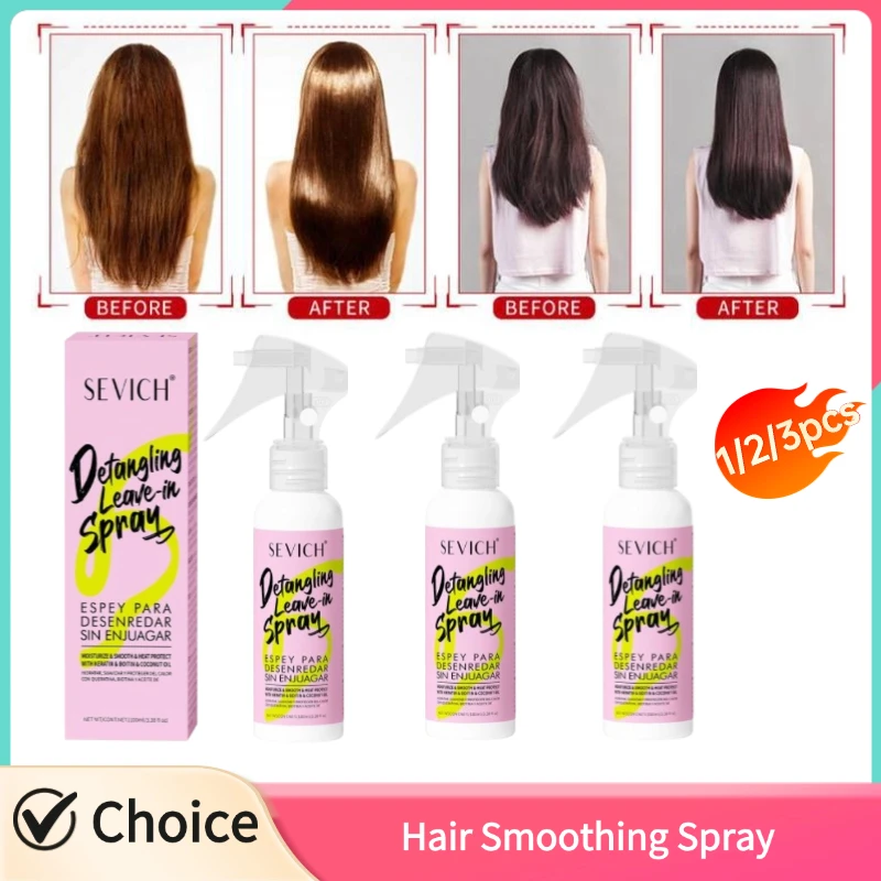 1/2/3 stücke Haar Glättung Spray Haar Conditioner Haar Behandlung Für Färben Beschädigt Anti-frizzle Erweichen Glänzende haar Pflege