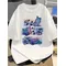 T-shirt a maniche corte in cotone stampato personalizzato Trend Kitten Four Seasons Nuovo stile Casual Trend Abbigliamento da donna Abbigliamento per coppie