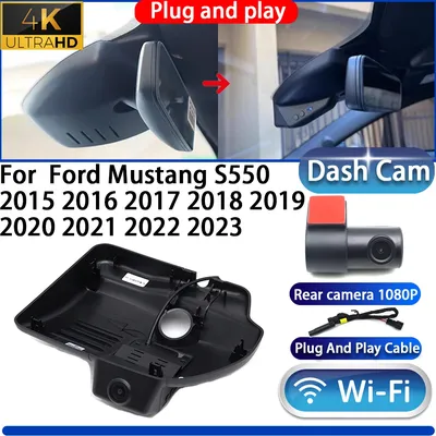 Für Ford Mustang S550 2015 2016 2017 2018 2019 2020 2021 2022 2023 Dash Cam Kamera DVR nachtsicht Stecker Und spielen Video Recorder
