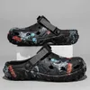 Sommer Männer Clogs Design Druck Slipper Sandalen Strand Wasser Walking Casual Schuhe Sneaker Leichte Sport Sandalen Männer Schuhe