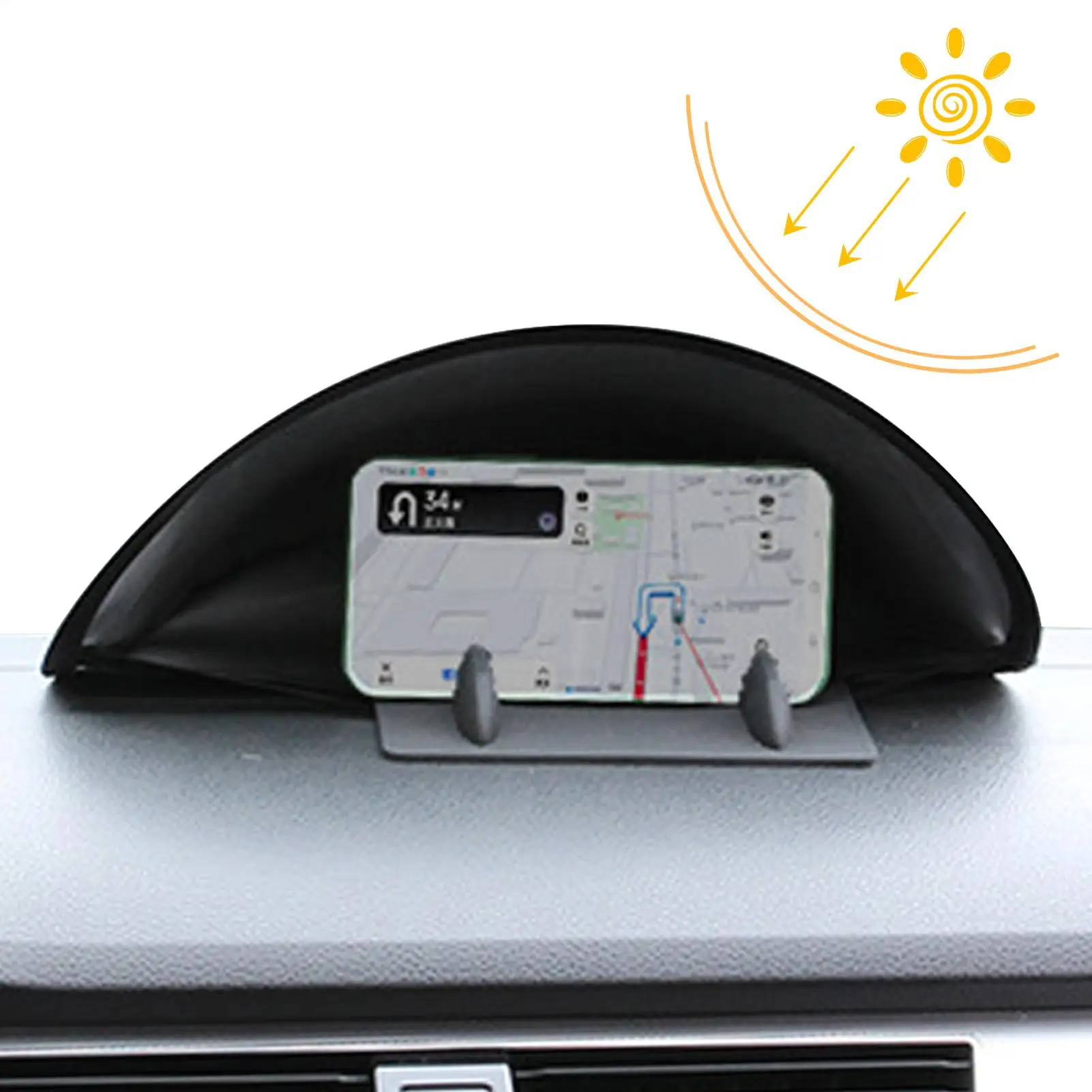 Auto GPS Navigation Sonnenschirm Visier Abdeckung Sonnenschutz Barriere Licht Abdeckung GPS Navigator Fall Auto Innen Zubehör Blendung Visier