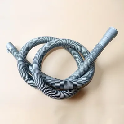 100/150/200cm Drain Pipe Washing Machine Dishwasher Drain Waste Hose Extension Pipe With Hose Clamps Set Wash Machine Accesories