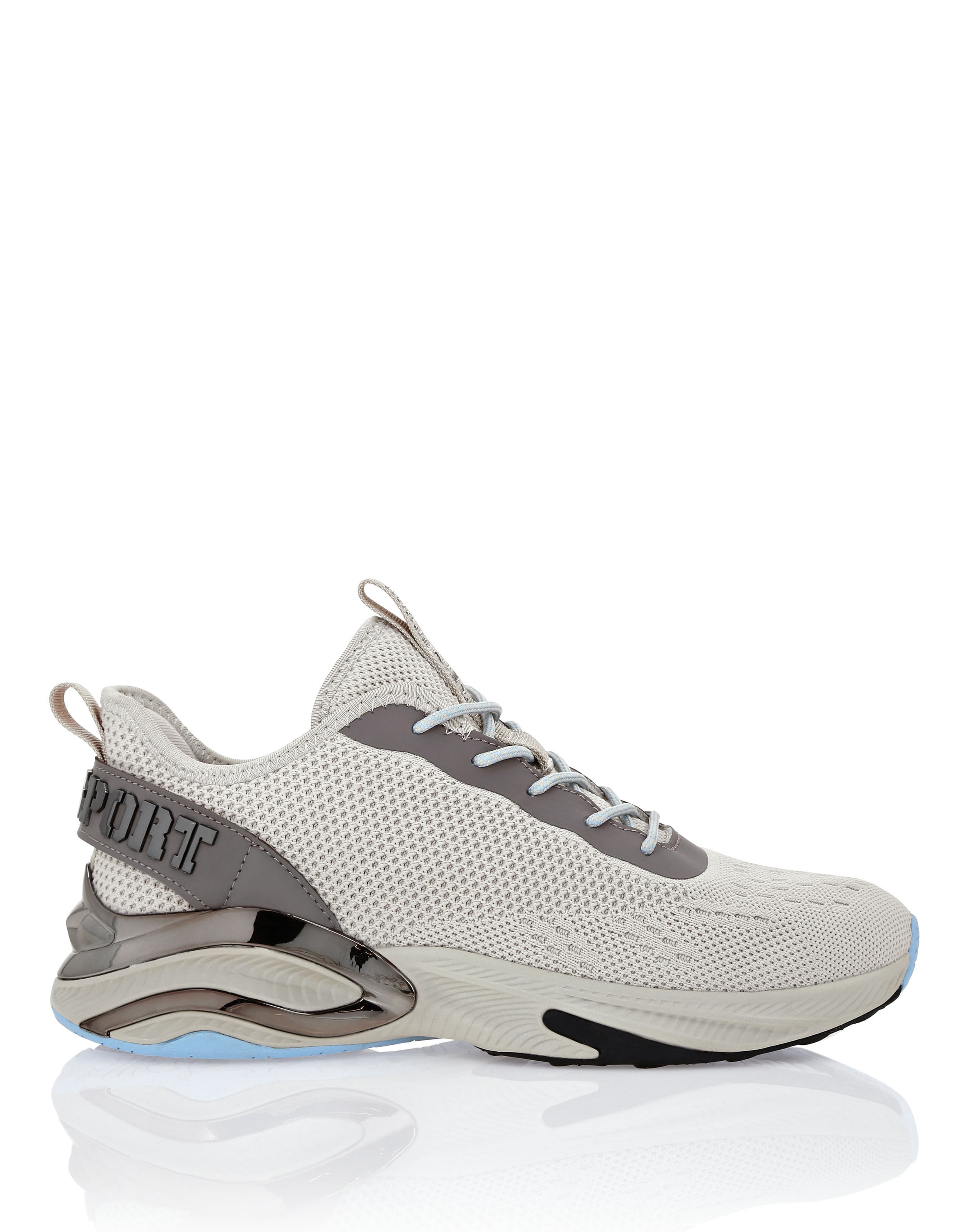 Sneaker PLEIN SPORT "Ps", Damen, Gr. 42, Normalschaft, lila (0673, beige, lila), Schuhe Sneaker