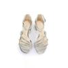 High-Heel-Pumps BUFFALO "Buffalo Lilly Glam - Vegan Nappa", Damen, Gr. 40, silber, Polyurethan, unifarben, Schuhe