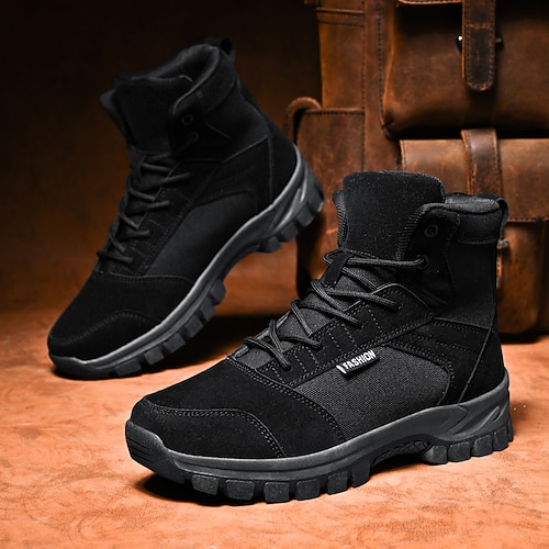 Taktische Militärstiefel für Herren leichte Outdoor-Kampfstiefel zum Wandern und für den Alltag Image