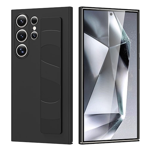 Handy Hülle Handyhüllen Für Samsung Galaxy S26 Ultra Plus S25 S24 S23 Ultra Plus A54 Rückseite Mit Handgelenkschlaufe Stoßfest Retro Silikon Image