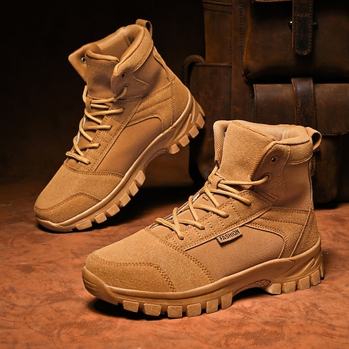 Taktische Militärstiefel für Herren leichte Outdoor-Kampfstiefel zum Wandern und für den Alltag Image