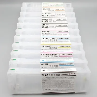 P7000 Printer Ink Cartridge Refillable Cartridge with Chip For Epson Surecolor P6000 P7000 P8000 P9000 T8041-T8049 T804A T804B