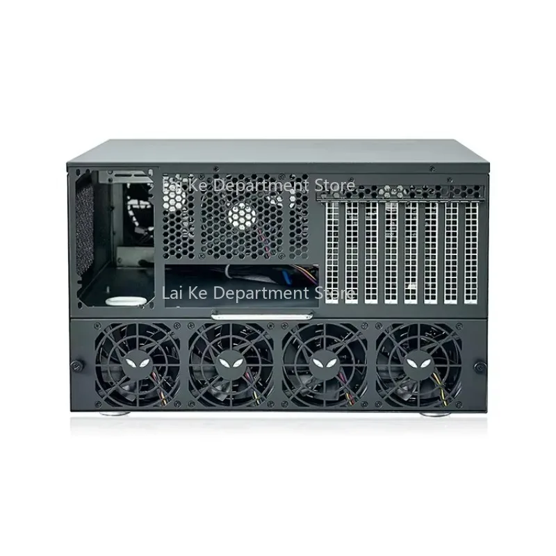 Meistverkauftes JMCD 12S4-1 4U 6U Rack-Montiertes 12-Bay NAS Server-Gehäuse GPU AI Rack Internet Cores NAS-Speicherserver Image