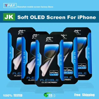 Weicher JK-OLED-Bildschirm für iPhone Xs Max 11 Pro Max 12 13 LCD-Display Touchscreen-Digitizer-Baugruppe Keine tote Pixel-Ersatzteile