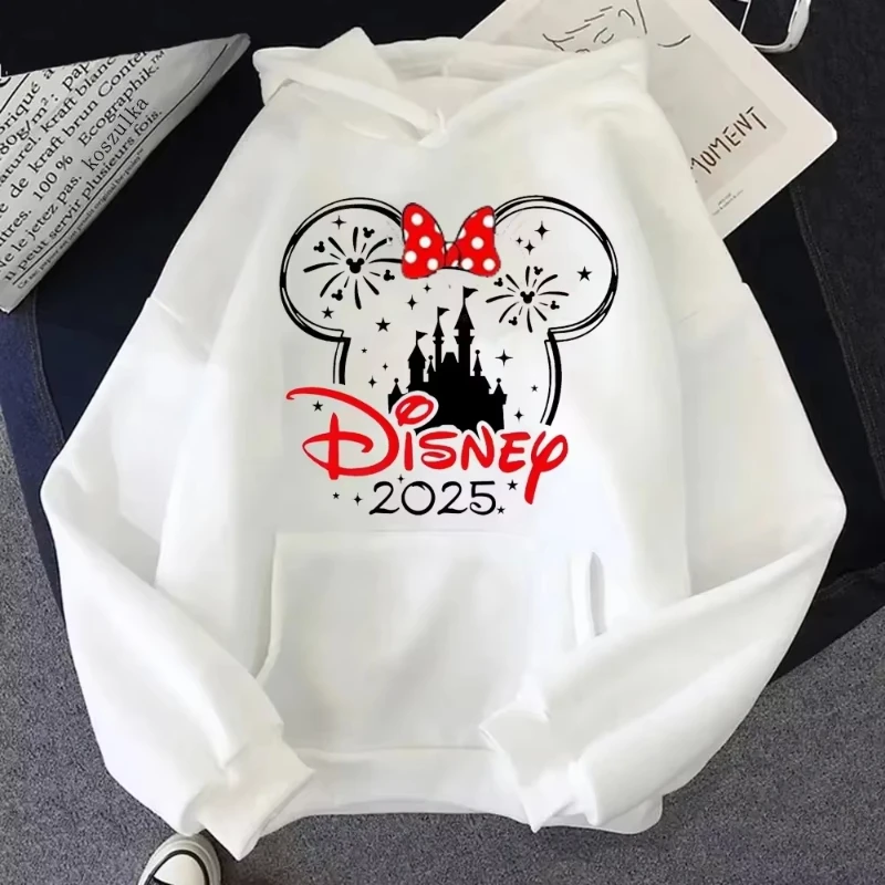 Sweatshirt À Capuche Disney Mickey Mouse Pour Femme, Haut Y2K, À La Mode, Kawaii, Mignon, Streetwear, Mode Printemps Automne