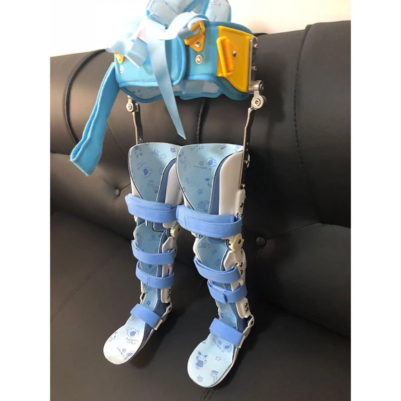 Kid Hinged Rom Hüfte Knie Unterstützung Klammer Hüfte Knie Knöchel Fuß Orthese Bein Fraktur für Knie operation Band Unterstützung Image