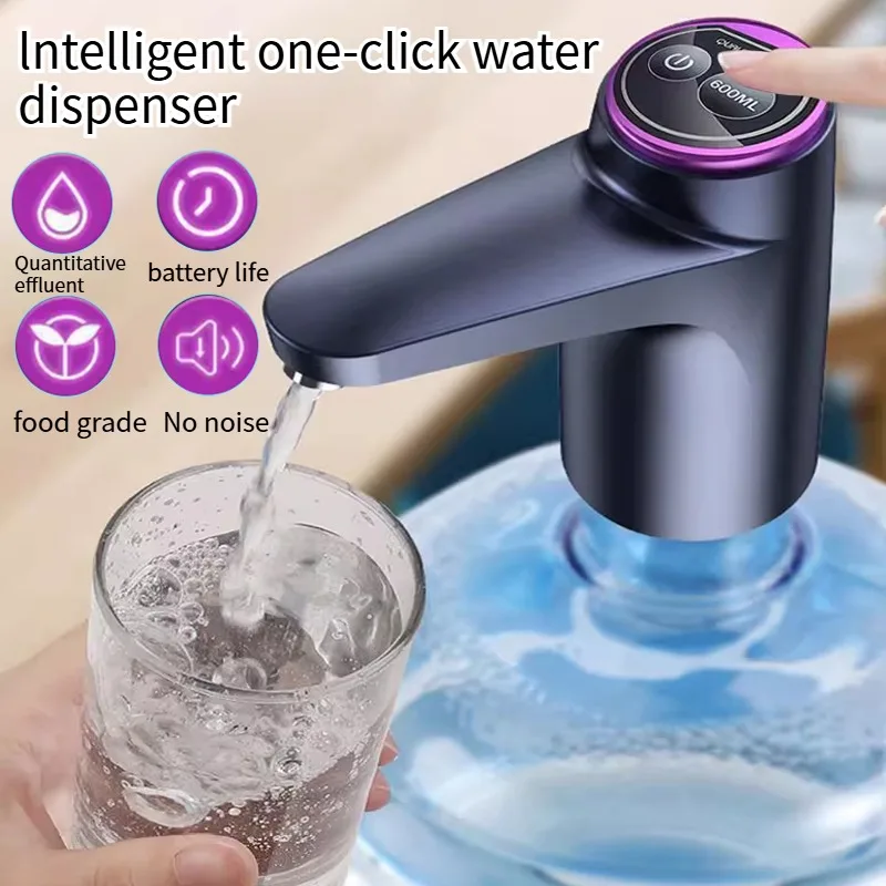 Heißer Verkauf und praktischer vollautomatischer elektrischer Wasserspender mit USB-Ladegerät, geeignet für den Außenbereich in Heimbüros Image