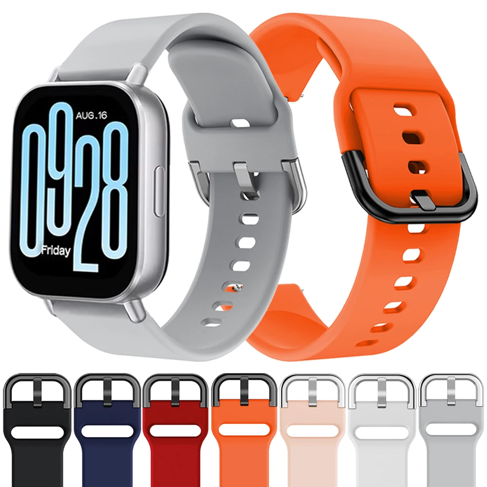 Sport Silikon 22mm Armband Für Redmi Uhr 5 Aktive/Lite Soft Strap Für HUAWEI UHR GT 5 Pro/AMAZFIT BIP 5 Band Zubehör Image