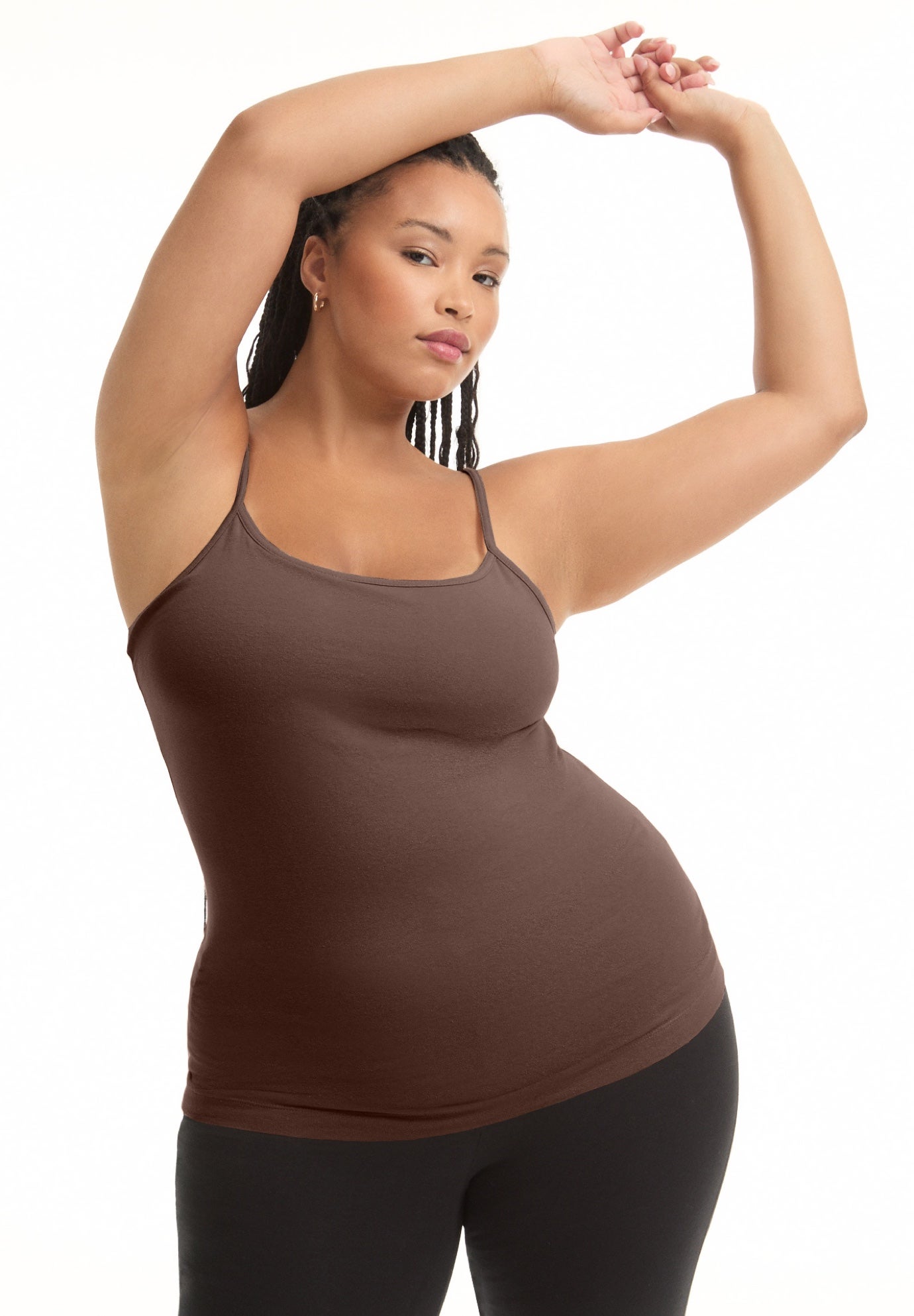 Plus Size Women's One+Only Bra Cami by June & Vie in Cappuccino (Size 30/32)