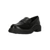 Slipper CLARKS "Orinoco3 Edge", Damen, Gr. 41,5, schwarz, Leder, elegant, Schuhe, mit flexibler Sohle