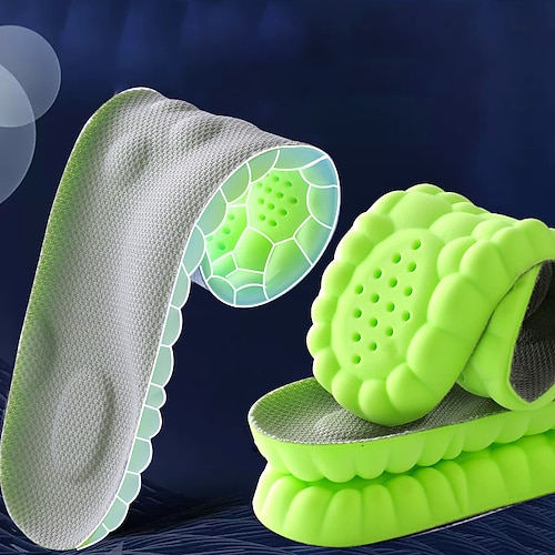 3 paia di solette ortopediche rivoluzionarie con tecnologia 4D Cloud, solette super morbide e ultra comode, solette per scarpe sportive 4D, solette massaggianti con agopuntura per il