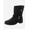 Stiefelette SHEEGO, Damen, Gr. 44, schwarz, Leder, Schuhe