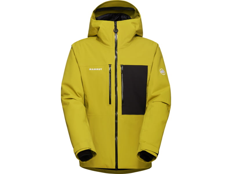 Mammut Stoney HS Thermo Hooded Jacket - Men's Aura/Black Extra Large 1010-31060-40288-116