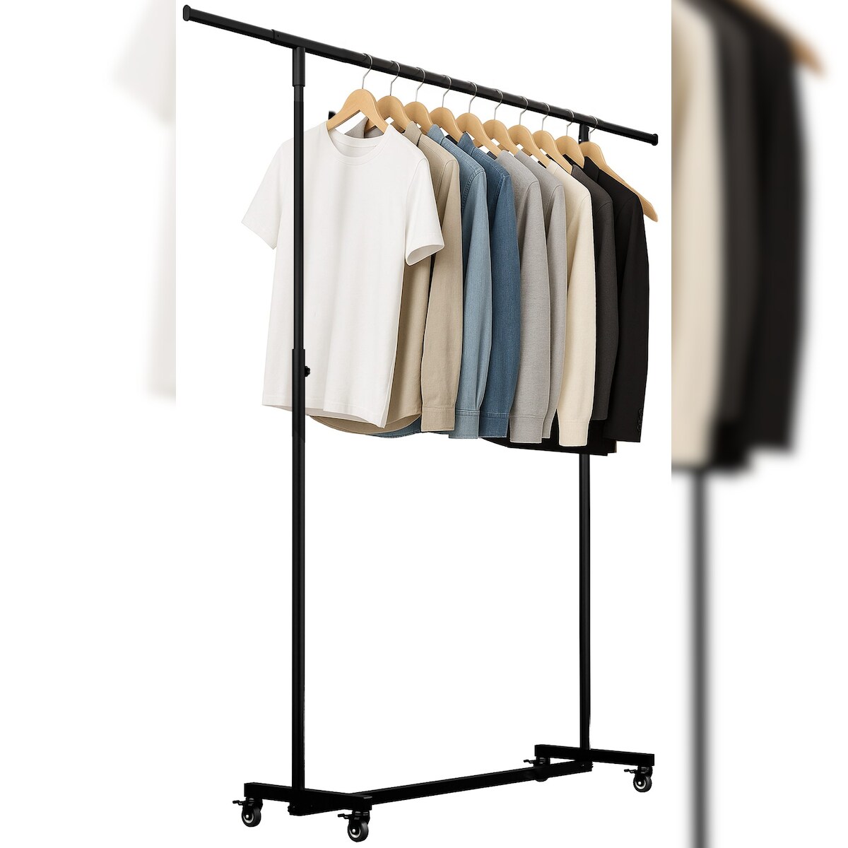 CLP Kleiderständer Soran 120x50x188 cm Image