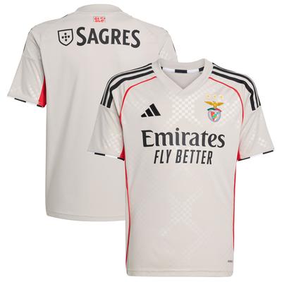 Benfica adidas Auswärtstrikot 2025-26 – Kind Image