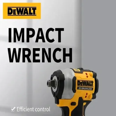 Dewalt Electric Impact Wrench Rechargeable High Torque 406Nm(Reverse) 1/2" 2500 RPM Universal 20V Battery Power Too DCF922