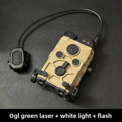 Tactical Nylon Eotec OGL Laser Pointer Red Dot Blue Green IR Laser indicator PEQ 15 OGL infrared Sight Airsoft Flashlight