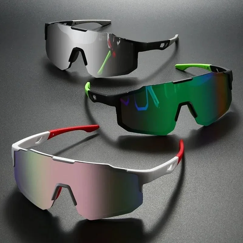 3 Stück Fahrradbrille Sonnenbrille für Männer Frauen Radfahren Sonnenbrille Brille Outdoor Sport Sonnenbrille Image