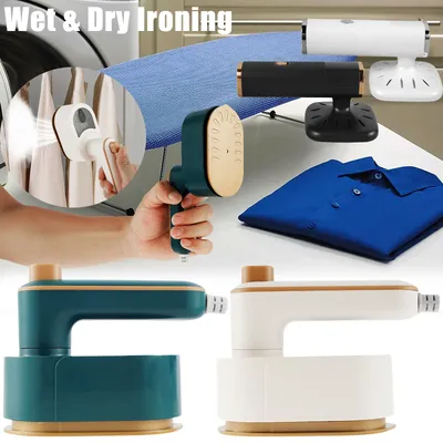 Mini Garment Steamer Steam Iron Handheld Foldable Portable Steam Iron For Clothes Wet Dry Electric Ironing Machine For Clothes