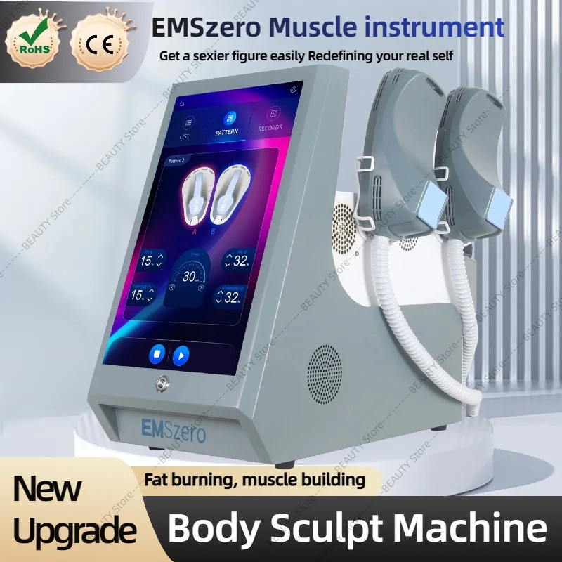 Professionelle EMSZERO Sculpting NEO RF Maschine EMS Körper Abnehmen HI-EMT PRO Muskelstimulation Fettentfernung Image