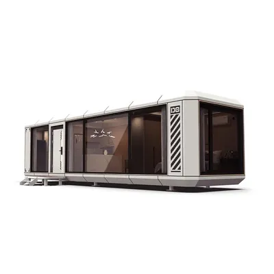 Professional Supply Moistureproof Heat Resisting Type Modern Outdoor Capsule House Prefabricated Space Capsule