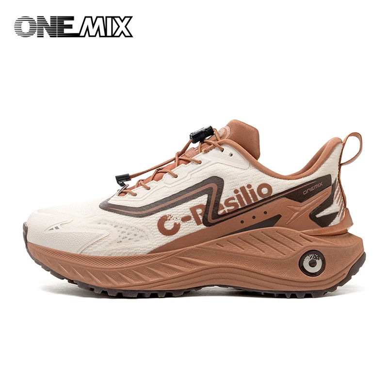 ONEMIX Outdoor Wanderschuhe Casual Mesh Sport Licht Tragen Laufschuhe Männer Nicht-rutsch Verschleiß-beständig Klettern Schuhe Frauen